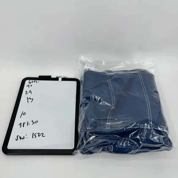 Liberty Bib Overalls Mens 38x30 (40x29 ACTUAL) Blue Denim Carpenter - Picture 12 of 12